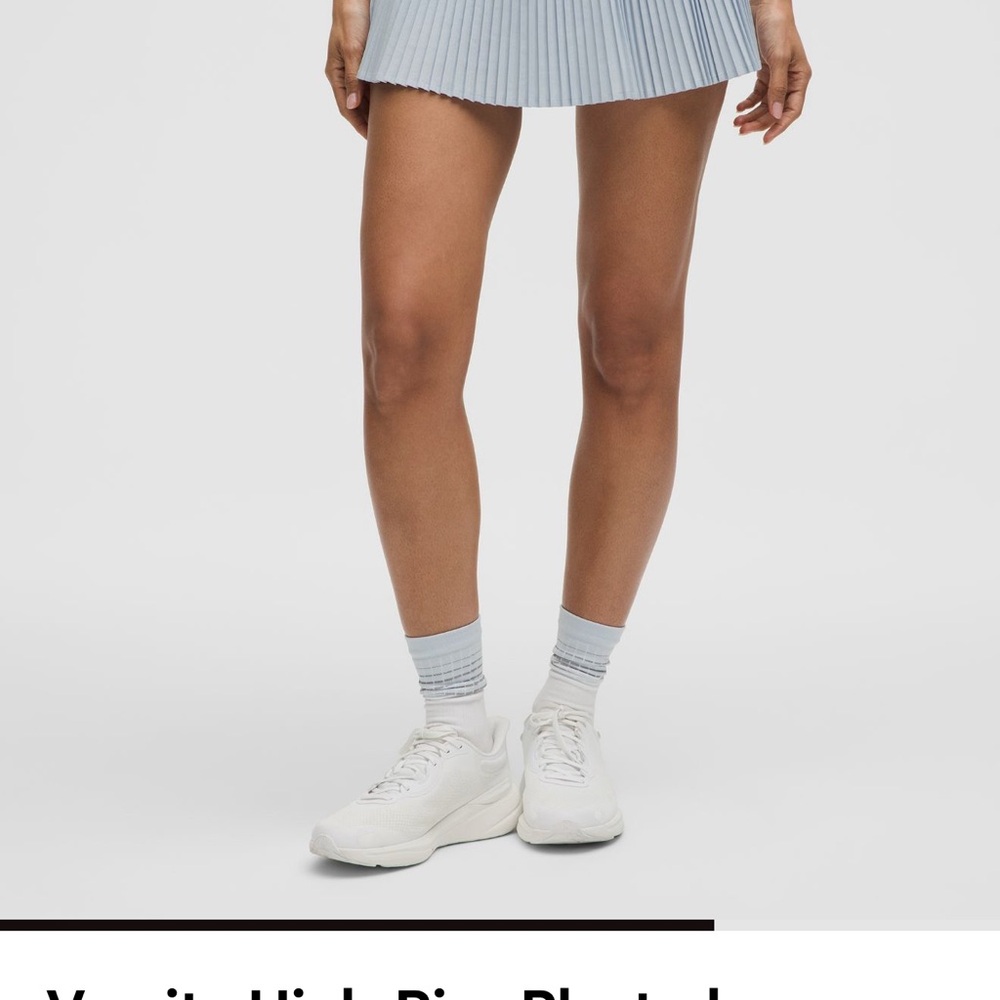 Lululemon Athletica Light Blue Mini Skirt